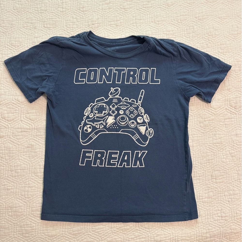 The Children's Place Control Freak Graphic Tee - Navy